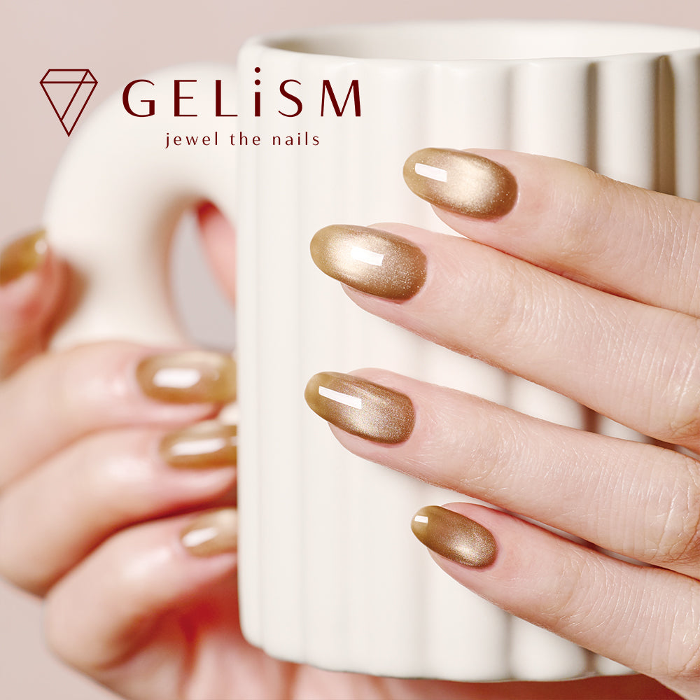 \先行発売/【GELiSM】宝石のような透明感と輝き 秋のシルキーマグネットジェル登場