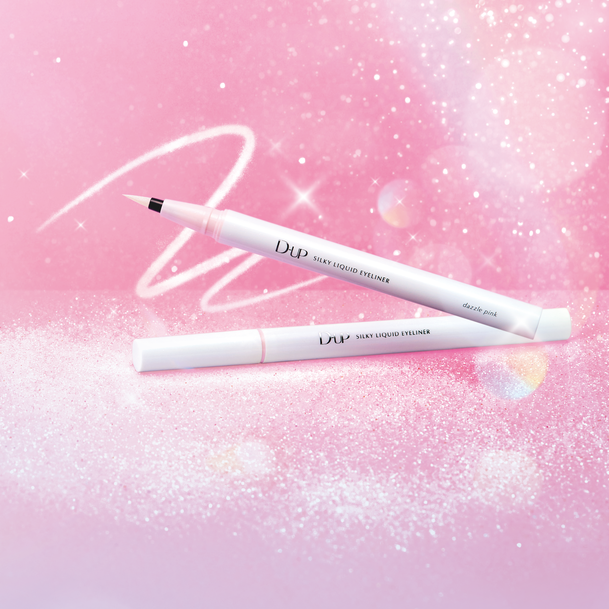 新色【ダズルピンク】 2色のラメを絶妙ブレンド!瞳に透明な輝き“瞳ハイライター”