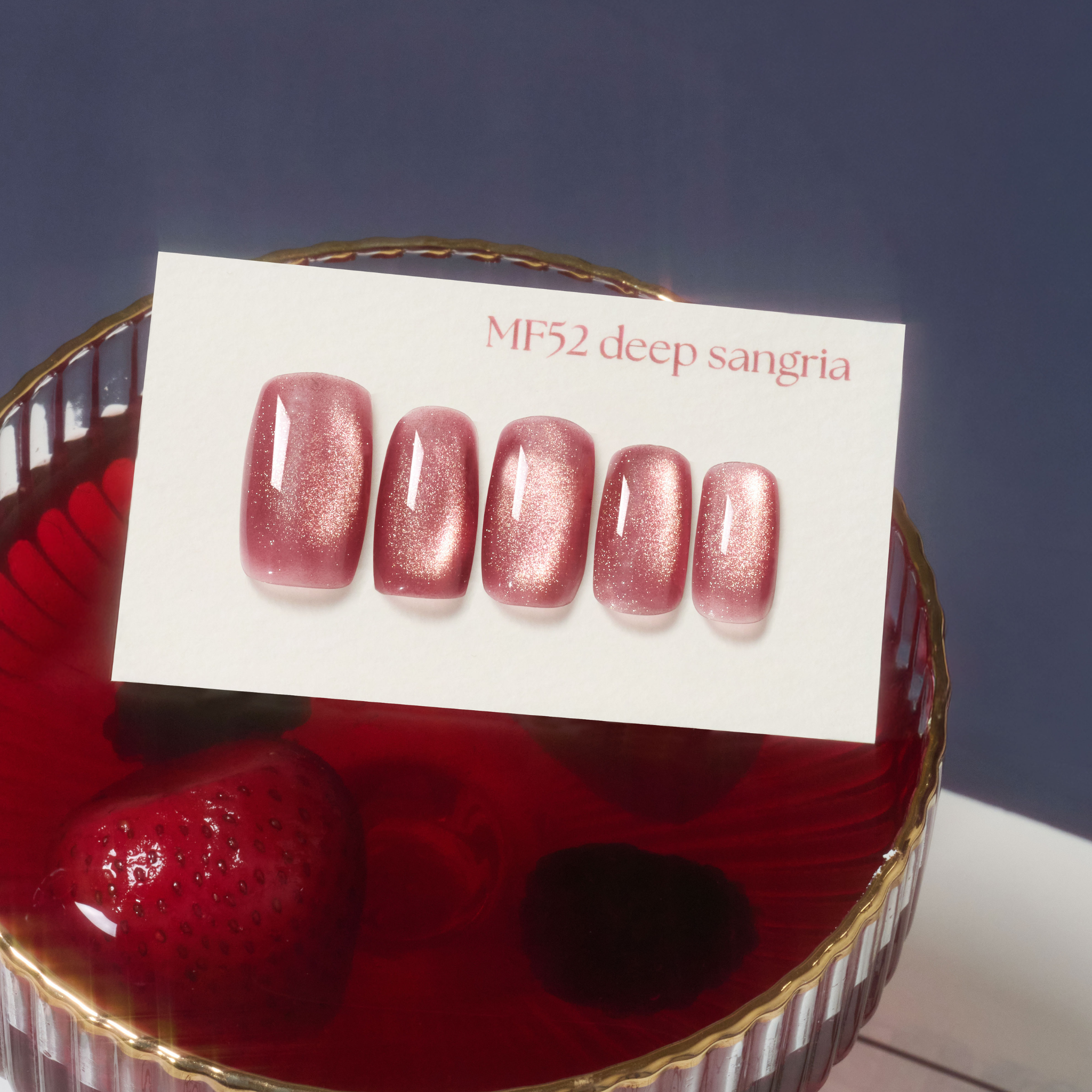 【6/12 先行販売】GELiSM ジェルポリッシュ MF52 deep sangria  / ディープサングリア