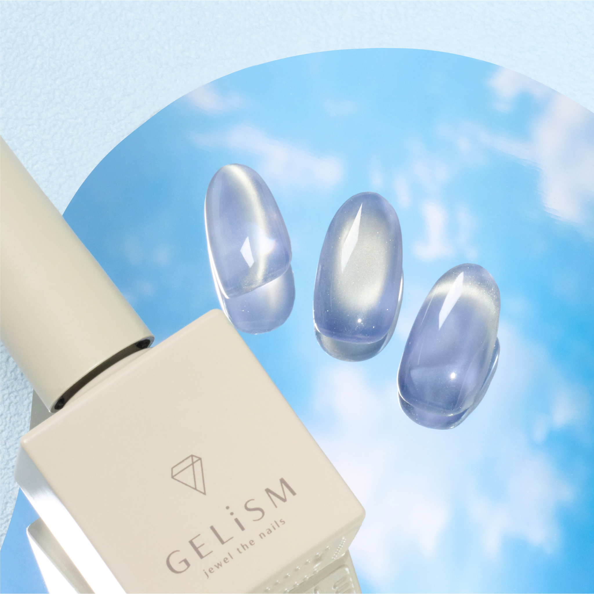 【3/19 先行発売】GELiSM ジェルポリッシュ MH49 sky moon  / スカイムーン
