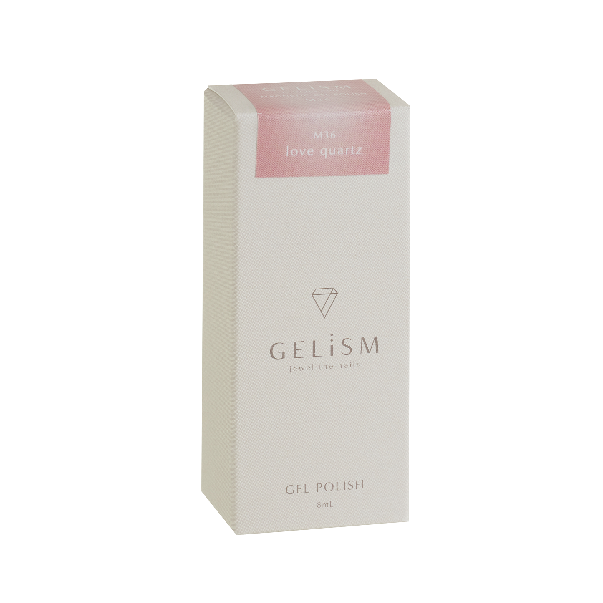 【限定色】GELiSM ジェルポリッシュ M36 love quartz / ラブクオーツ