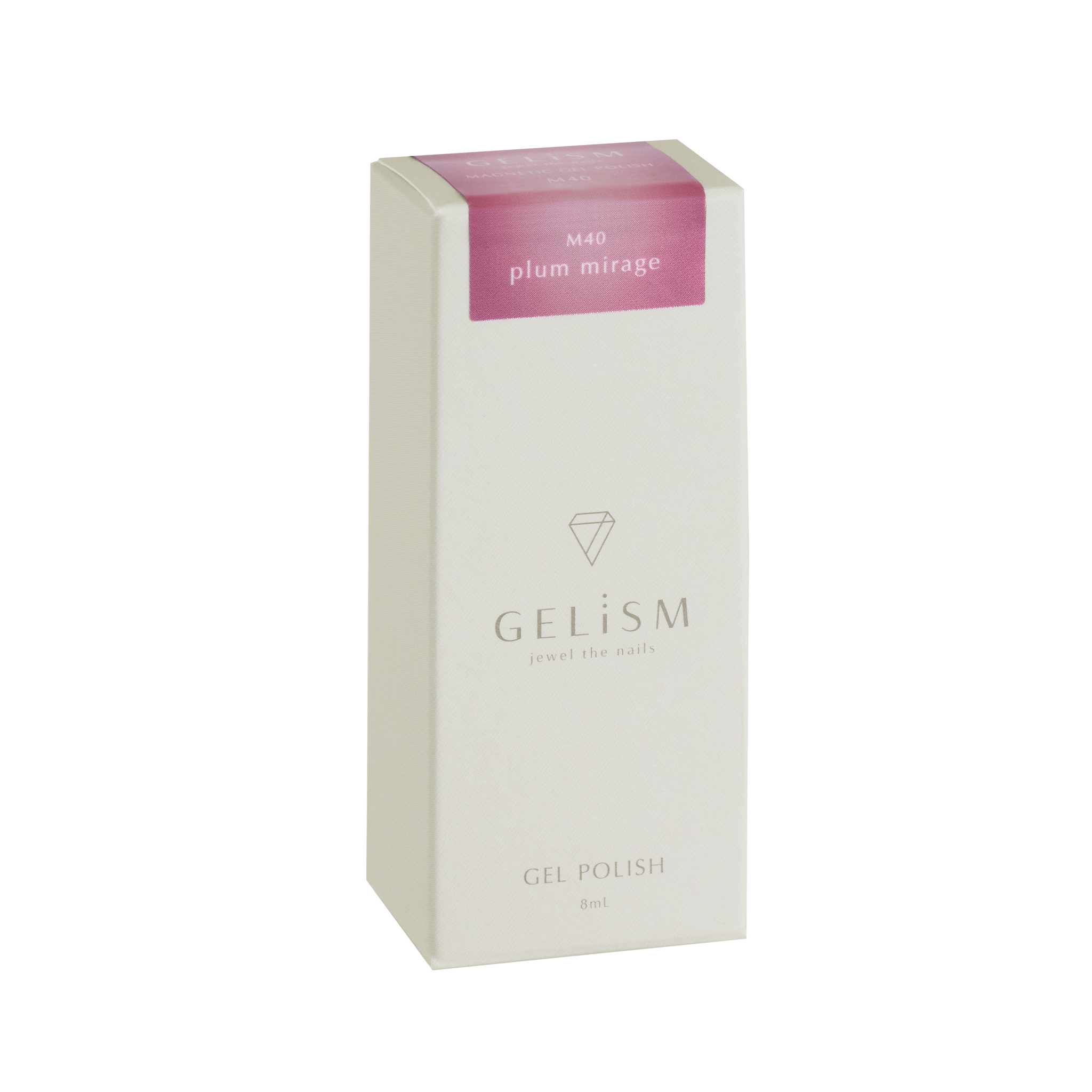 GELiSM ジェルポリッシュ M40 plum mirage / プラムミラージュ