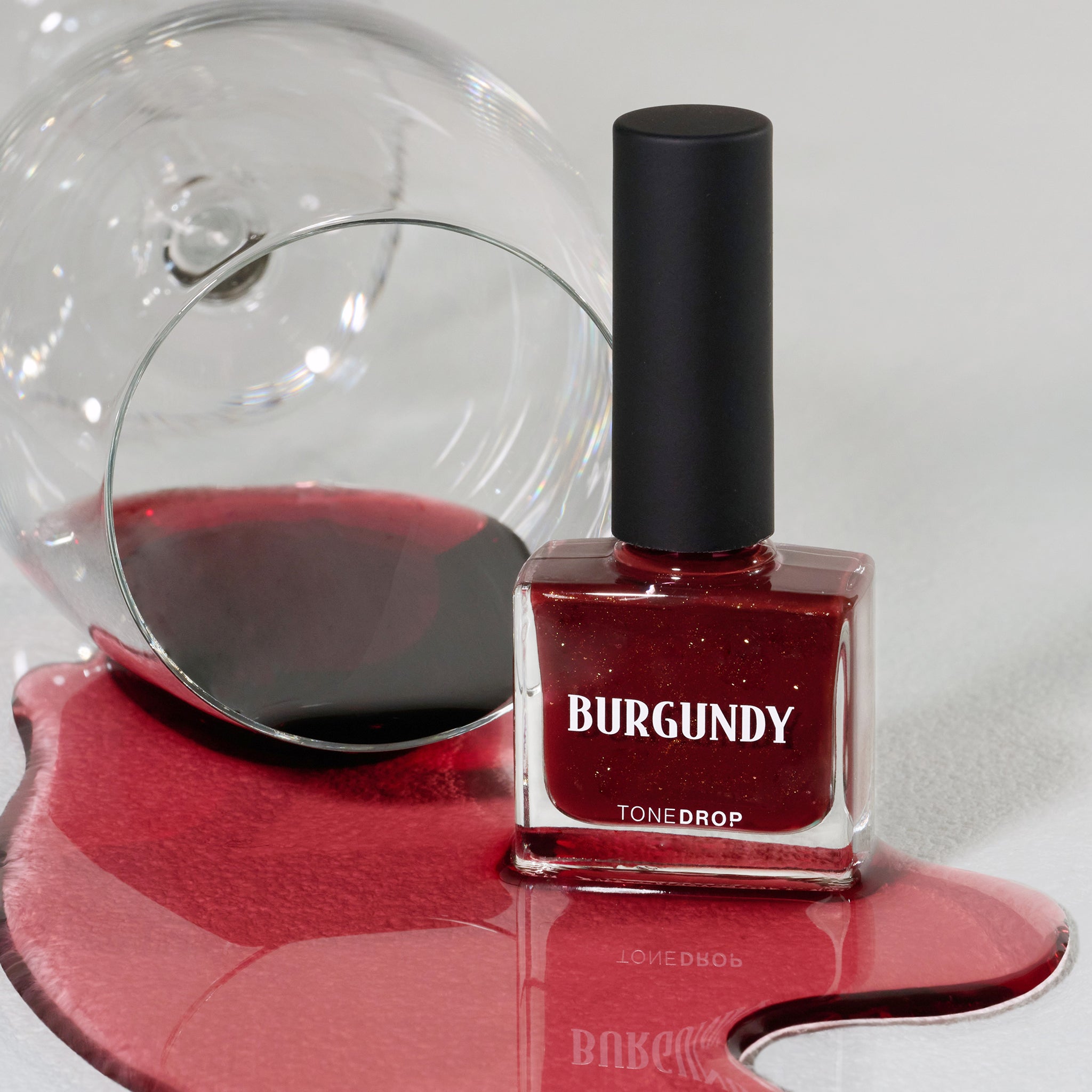 ぽぬ@✨ TONE DROP ネイルポリッシュ 057 Burgundy | D-UP 公式通販 – D