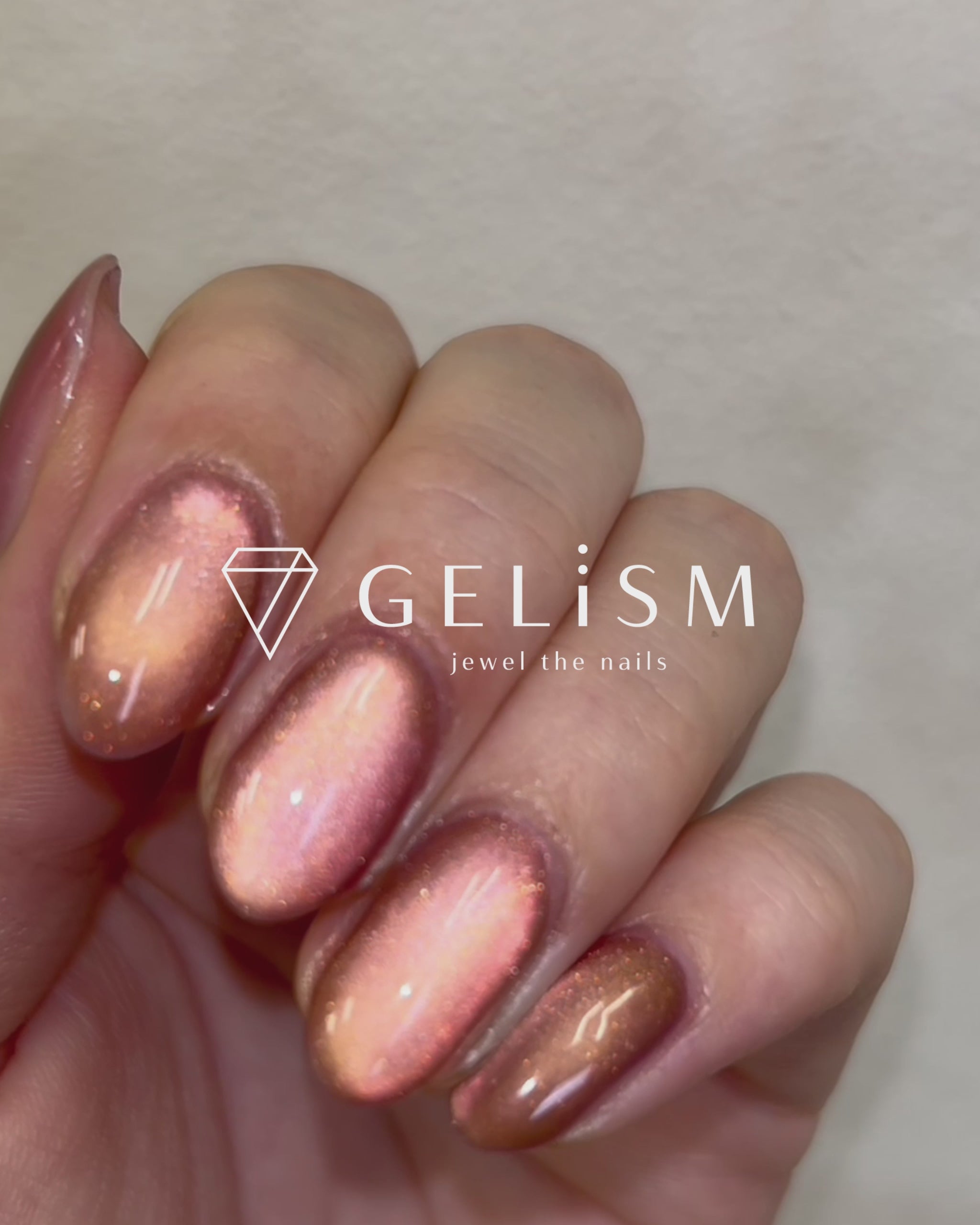 GELiSM ジェルポリッシュ M40 plum mirage / プラムミラージュ