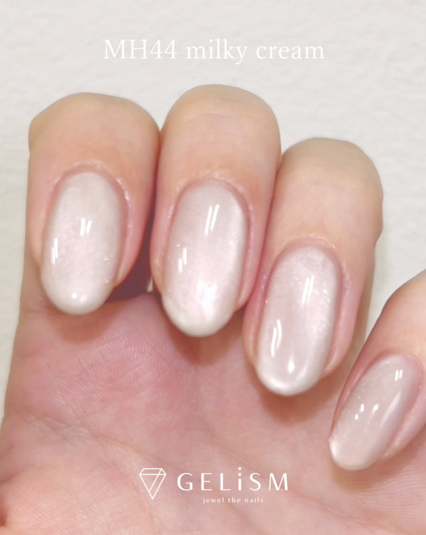 【12/12新発売】GELiSM ジェルポリッシュ MH44 milky cream / ミルキークリーム
