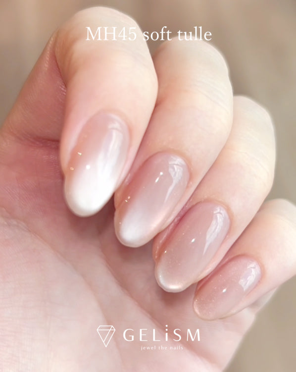 【12/12新発売】GELiSM ジェルポリッシュ MH45 soft tulle / ソフトチュール