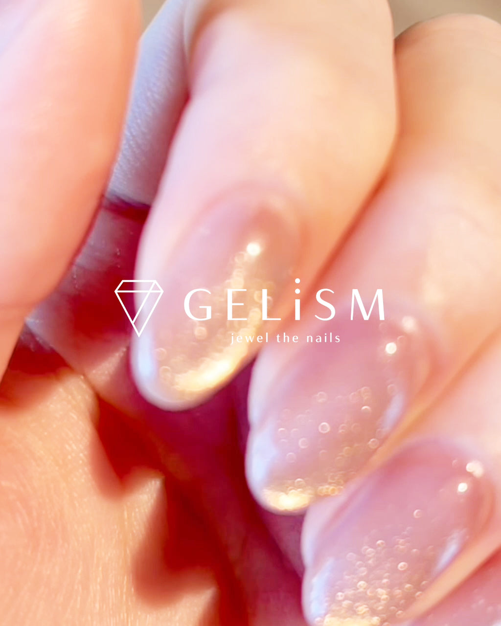 【6/12 先行販売】GELiSM ジェルポリッシュ MF54 glass pink  / グラスピンク