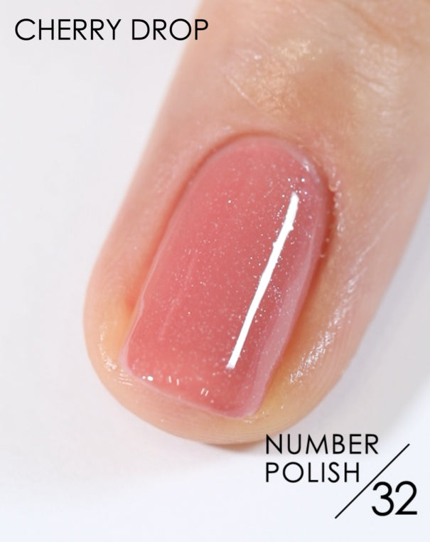 スロ　デリ　ポポ NUMBER POLISH（ナンバーポリッシュ） 32 Cherry Drop | D-UP