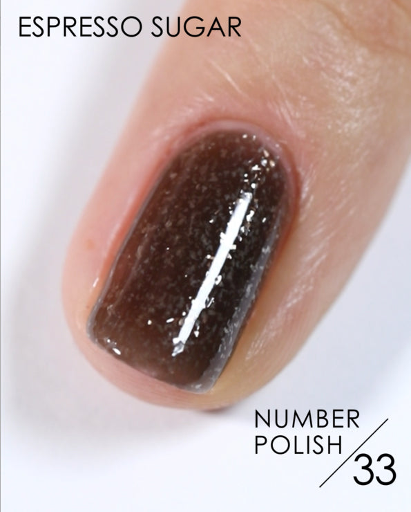 NUMBER POLISH（ナンバーポリッシュ）33 Espresso Sugar | D-UP 公式
