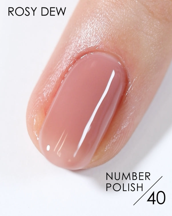 NUMBER POLISH（ナンバーポリッシュ）40 Rosy Dew | D-UP 公式通販 – D